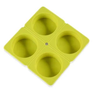 Molde redondo para jabones de 4 pastillas