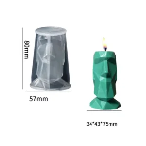 Molde con figura Azteca