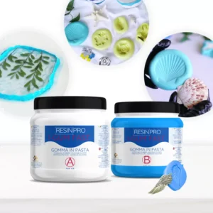 SILICONA EN PASTA “RÁPIDA” IGUM – Muy rápida: ¡molde listo en pocos minutos!