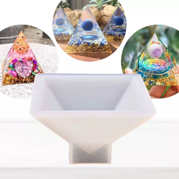 Cómo elegir moldes pirámide de silicona para resina: guía definitiva para crear piezas geométricas perfectas 1 Moldes con forma de Pirámides