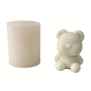 Molde para velas con forma de OSO amoroso