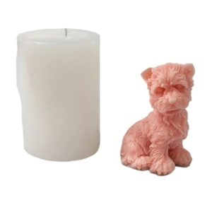 Molde con la figura de un perro