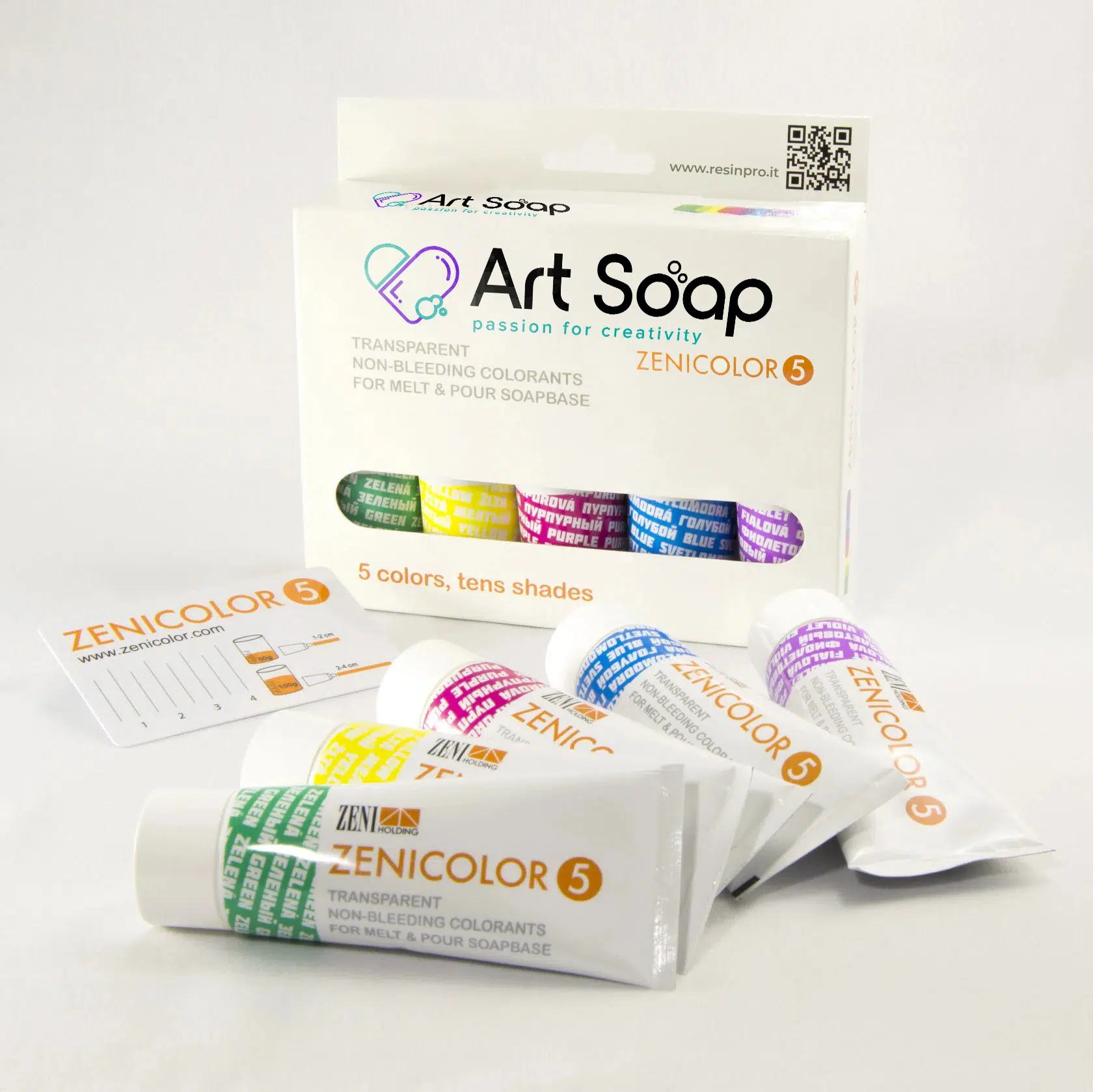 Cómo elegir colorantes para jabones artesanales: guía definitiva para lograr colores vibrantes y seguros 2 ColorSoap Universal: el kit de colorantes definitivo para jabones artesanales
