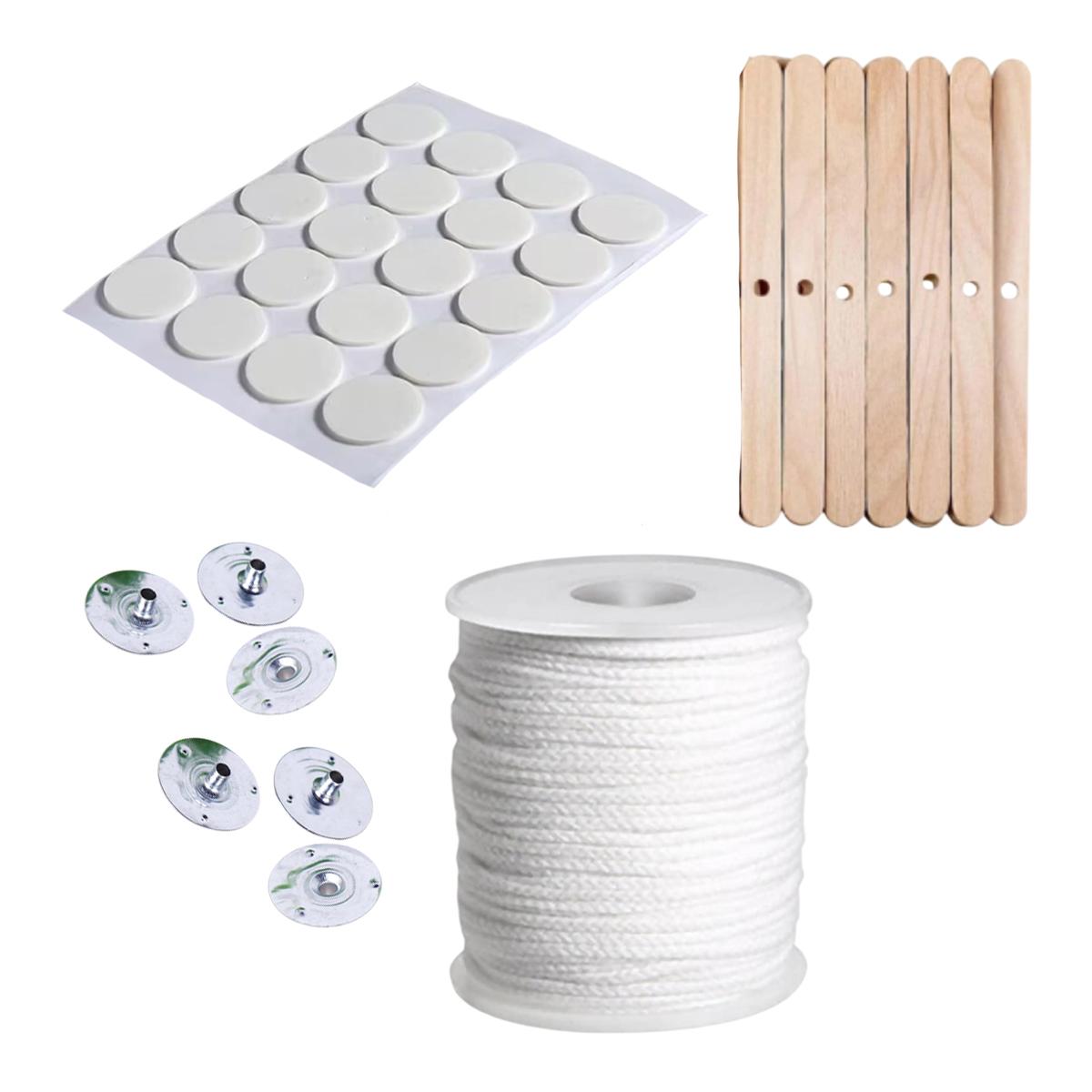 Cómo elegir kit para hacer velas artesanales: Lo que necesitas antes de tu primera vela 1 Kit para crear velas artesanales – Pack completo de mechas y accesorios