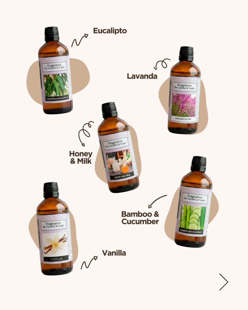 Esencias aromáticas para velas y jabones: guía completa de uso y elección 10 Esencias aromáticas