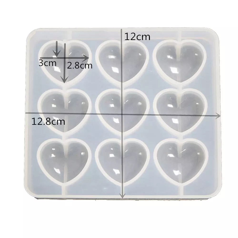 Cómo elegir molde de silicona para resina con forma de corazón: la guía definitiva para acertar en tu compra 40 11314405510 583436447