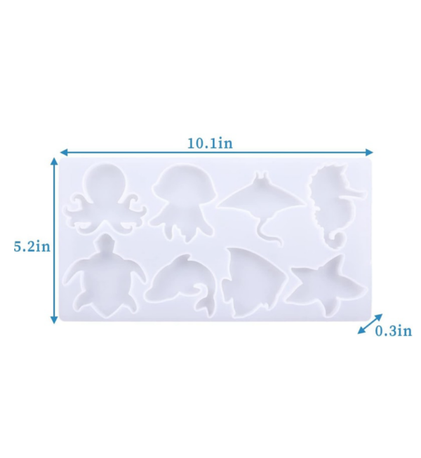 Cómo Hacer Llaveros con Molde de Silicona para Resina Animales Marinos: Tutorial Paso a Paso 16 647d87669a026 600x653 1