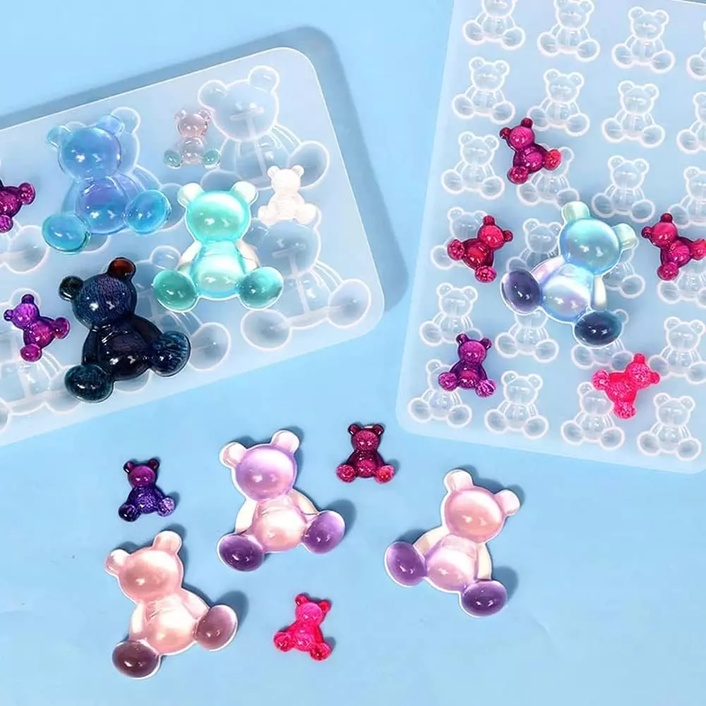 Cómo Hacer Colgantes con Moldes de Silicona para Resina con Forma de Osos: Tutorial Paso a Paso 33 6610fc286e483