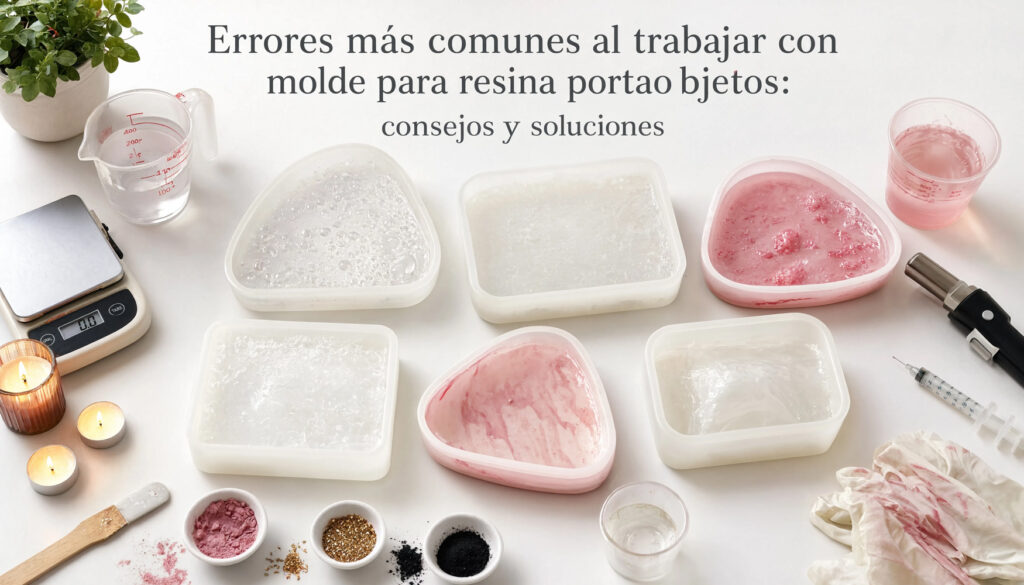 Errores más comunes al trabajar con molde para resina portaobjetos: consejos y soluciones 14 Errores molde portaobjetos