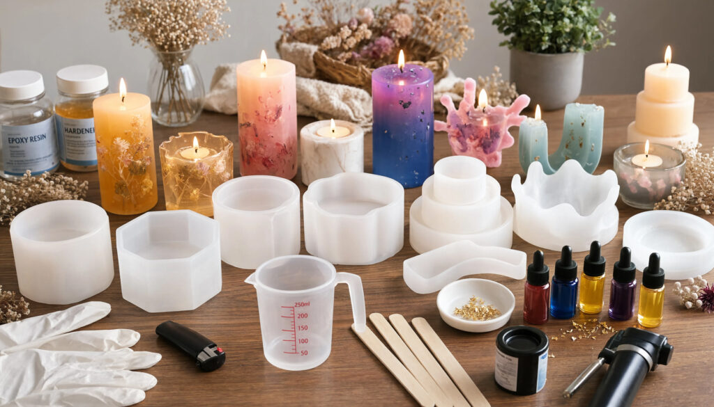 Cómo Hacer Portavelas Decorativos con Molde de Silicona para Portavelas Decorativos: Tutorial Paso a Paso 12 Gu a elegir molde portavelas resina