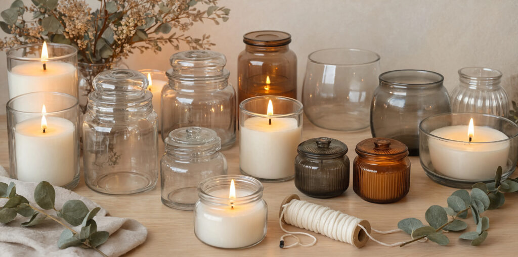 Cómo Hacer Velas Aromáticas en Recipientes de Vidrio para Velas Artesanales: Tutorial Paso a Paso con Técnica de Capas 3 Gu a elegir recipientes velas 500ml v2