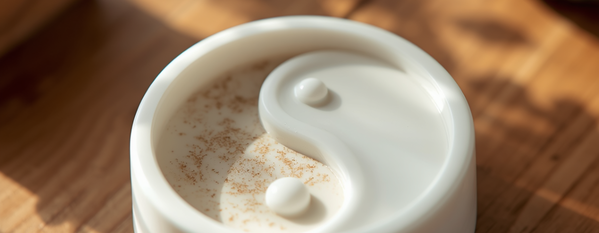 Cómo hacer jabón Yin Yang con molde de jabón yin yang: tutorial paso a paso 9 molde de jabón yin yang