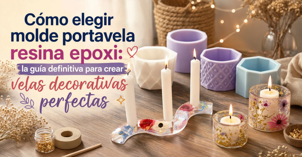 Cómo elegir molde portavela resina epoxi: la guía definitiva para crear velas decorativas perfectas 57 Portada gu a elegir molde portavela v2