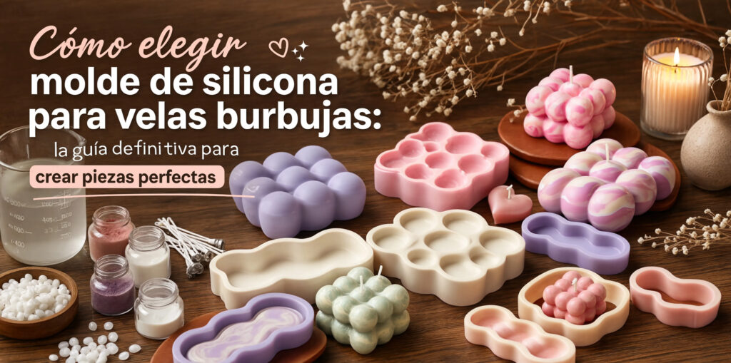 Cómo elegir molde de silicona para velas burbujas: la guía definitiva para crear piezas perfectas 7 Portada gu a moldes velas burbujas