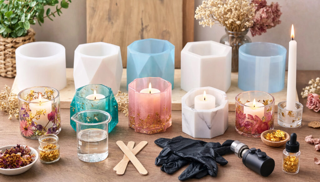 Cómo hacer portavelas con molde para velas de resina epoxi: tutorial paso a paso 7 Tutorial portavelas resina epoxi v2