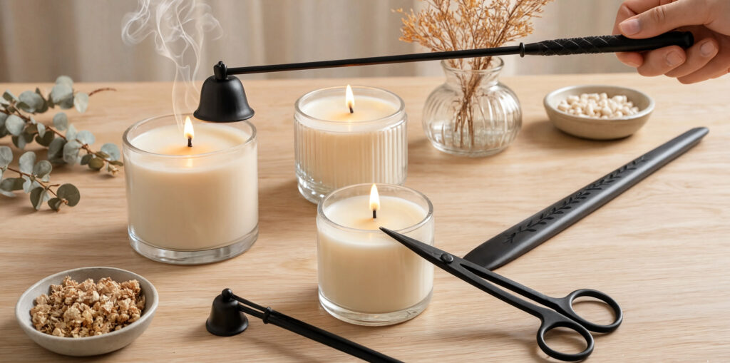 Cómo elegir portamechas para velas artesanales: la guía definitiva para resultados profesionales 1 Tutorial set accesorios velas v2
