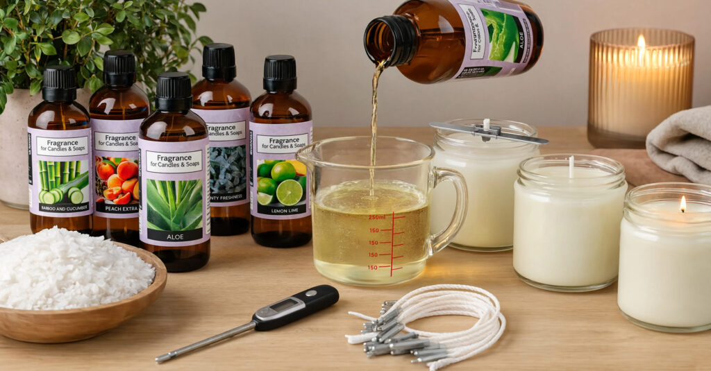 Errores más comunes al trabajar con fragancias para velas y jabones artesanales: consejos y soluciones 18 Tutorial velas arom ticas con fragancias v2
