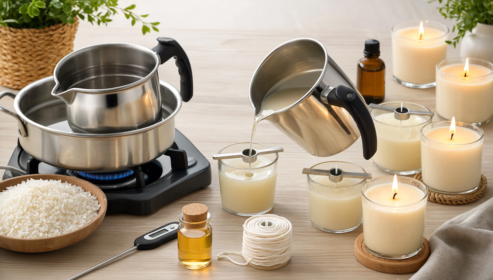 Errores más comunes al trabajar con olla para derretir cera artesanal: consejos y soluciones 25 Velas arom ticas con olla para cera