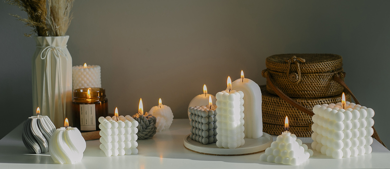 Por qué mi vela no huele: causas, errores y soluciones para velas de cera de soja 1 collection of burning candles of varying shapes 2026 03 19 10 35 56 utc 1