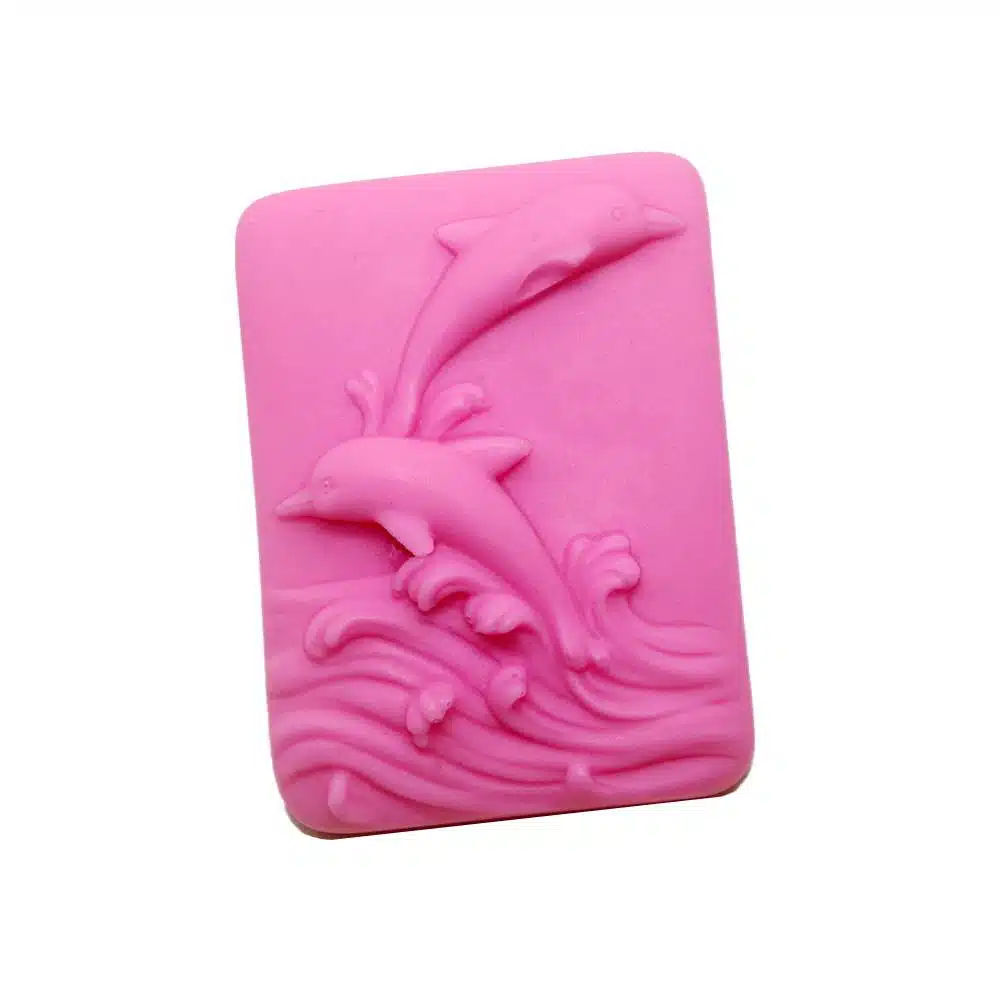 Cómo Hacer Jabones con Molde para Jabones Artesanales de Silicona: Tutorial Paso a Paso 38 stampo per sapone delfino.jpg